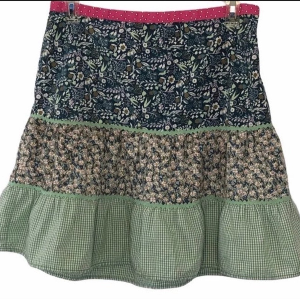 New American Eagle Outfitters boho floral skirt size 4 Anthropologie